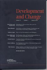 Development and Change: Governing the Global Land Grab: The Role of the State in the Rush for Land