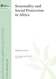 Seasonality and Social Protection in Africa