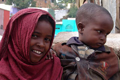 Harar girl with younger brother by charlesfred on Flickr