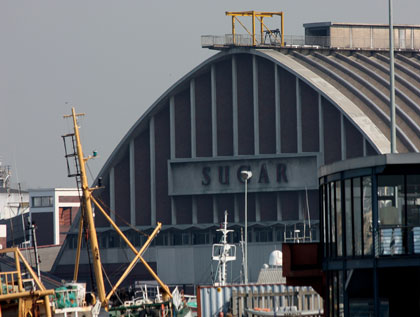 Sugar terminal in Durban